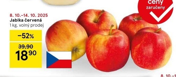 Jablka červená
