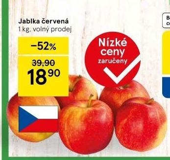 Jablka červená