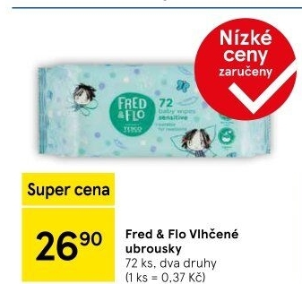 Vlhčené ubrousky Fred&amp