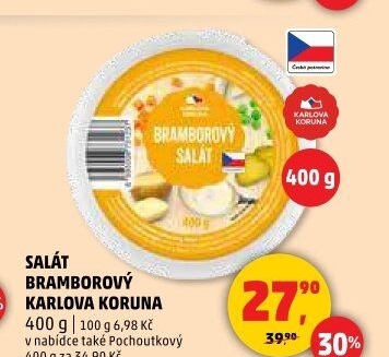 Bramborový salát Karlova Koruna
