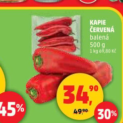 Paprika červená kapie
