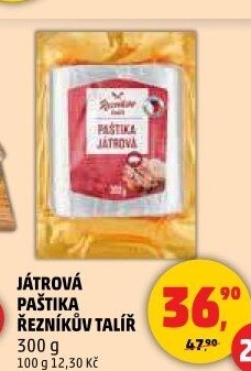 Paštika játrovka Řezníkův talíř