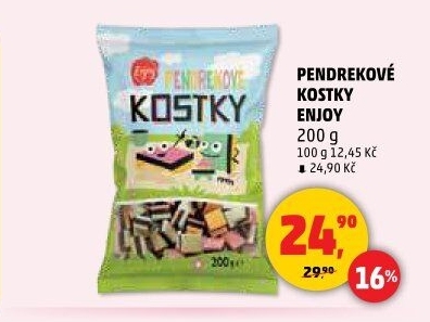 Pendrekové kostky Enjoy