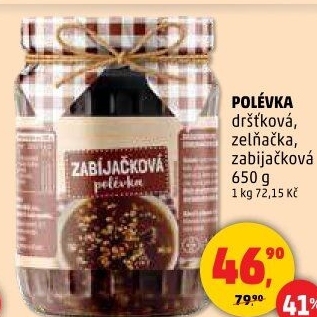 Polévka zabijačková