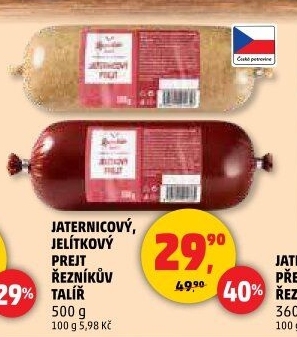 Prejt jelítkový Řezníkův talíř