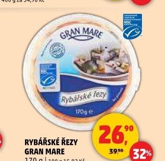 Řezy rybářské Gran Mare