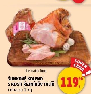 Šunkové koleno s kostí Řezníkův Talíř