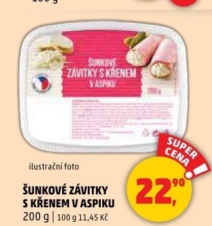 Šunkový závitek v aspiku