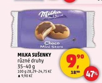 Sušenky Milka