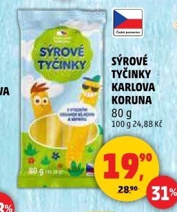 Sýrové tyčinky Karlova Koruna