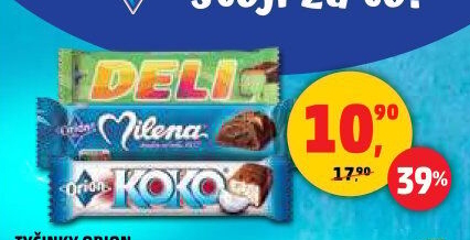 Tyčinky čokoládové Orion