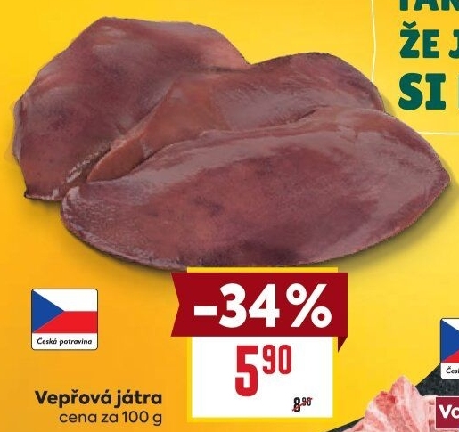 Játra vepřová