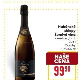 Sekt Demi Sec Habánské sklepy