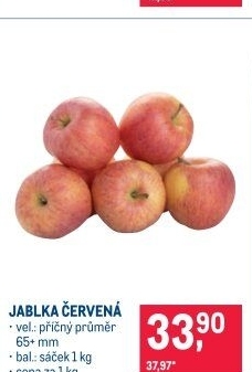 Jablka červená