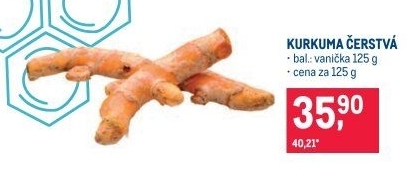 Kurkuma čerstvá