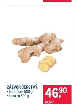 Zázvor čerstvý