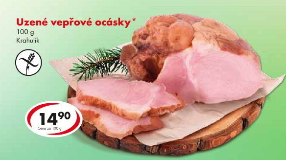 Vepřové ocásky uzené Krahulík