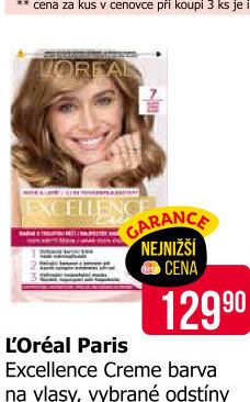 Barva na vlasy Excellence Creme L'