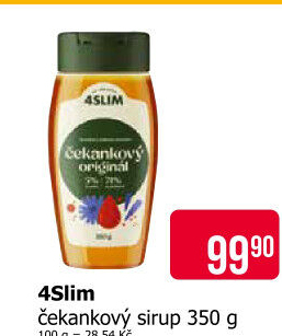 Čekankový sirup 4Slim