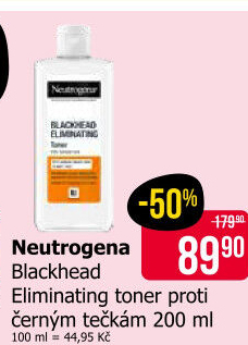 Čisticí pleťový toner Neutrogena
