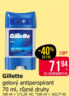 Deodorant stick Gillette