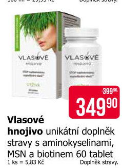 Doplněk stravy Vlasové hnojivo