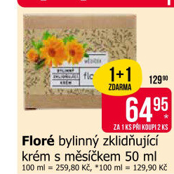 Krém pleťový Floré