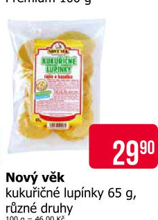 Lupínky kukuřičné Nový věk