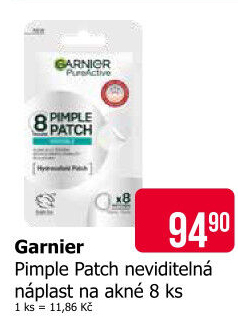 Náplasti na akné Garnier PureActive