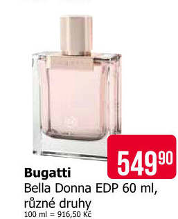 Parfémovaná voda dámská Bella Donna Bugatti