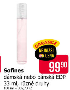 Parfemované vody Sofines
