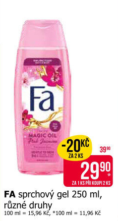 Sprchový gel Fa