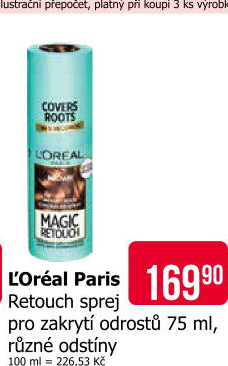Sprej na odrosty Magic Retouch L'
