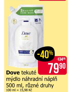 Tekuté mýdlo Dove - náhradní náplň