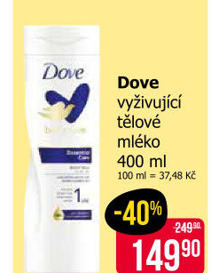 Tělové mléko Dove