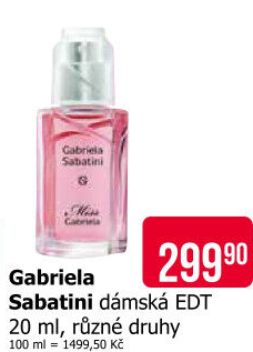 Toaletní voda dámská Gabriela Sabatini