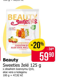 Želé sweeties Beauty