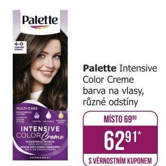 Barva na vlasy Intensive Color Creme Palette Schwarzkopf