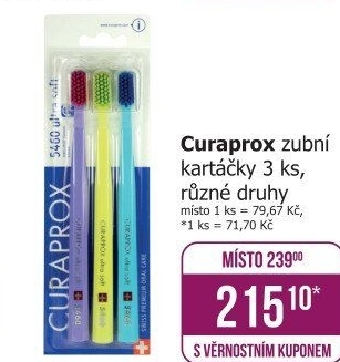 Kartáček na zuby Curaprox