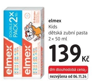 Pasta na zuby dětská Elmex