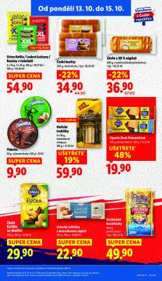 akční leták Lidl 13.10.2025-15.10.2025