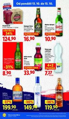 akční leták Lidl 13.10.2025-15.10.2025