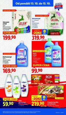 akční leták Lidl 13.10.2025-15.10.2025