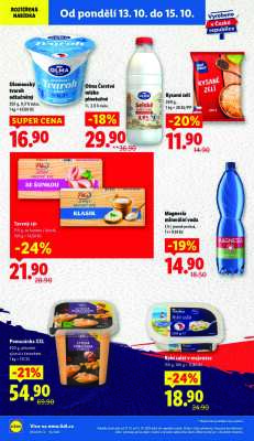 akční leták Lidl 13.10.2025-15.10.2025