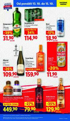 akční leták Lidl 13.10.2025-15.10.2025