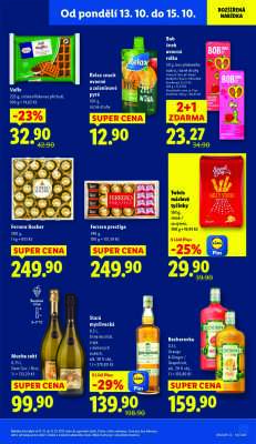 akční leták Lidl 13.10.2025-15.10.2025