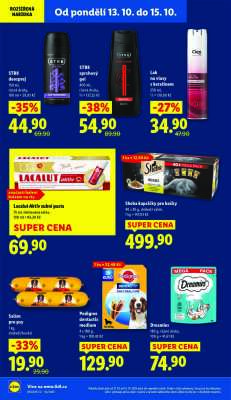 akční leták Lidl 13.10.2025-15.10.2025
