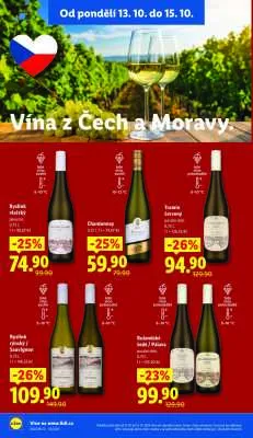 akční leták Lidl 13.10.2025-15.10.2025