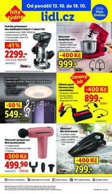 akční leták Lidl 13.10.2025-15.10.2025