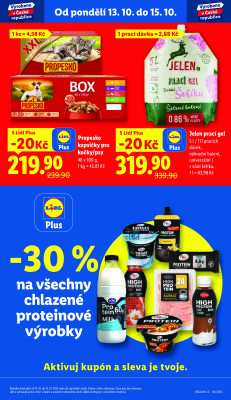 akční leták Lidl 13.10.2025-15.10.2025